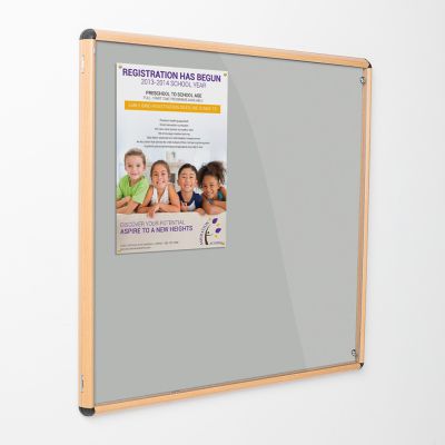 Shield Design Wood Effect Tamperproof Noticeboards Shield Design Wood Effect Tamperproof Noticeboards