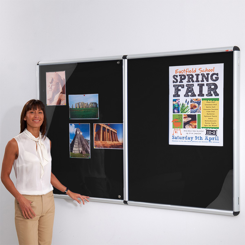 Shield Design Tamperproof Noticeboard
