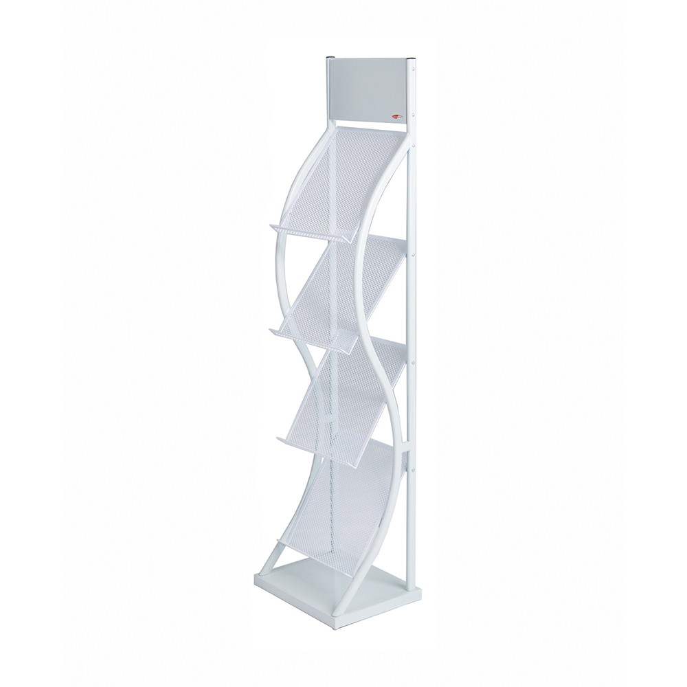 Wave Freestanding Leaflet Dispenser