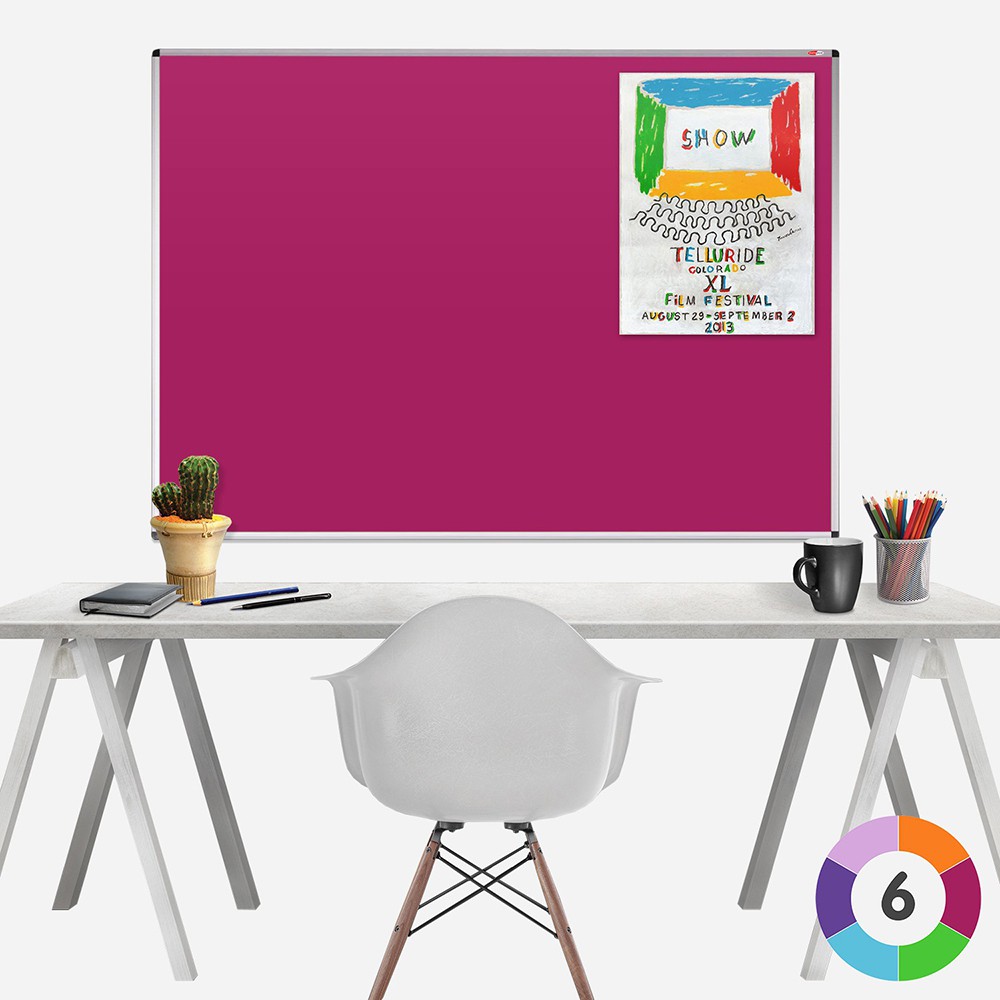 ColourPlus Aluminium Framed Noticeboards