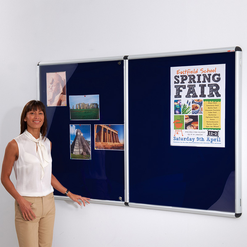 Shield Design Tamperproof Noticeboard