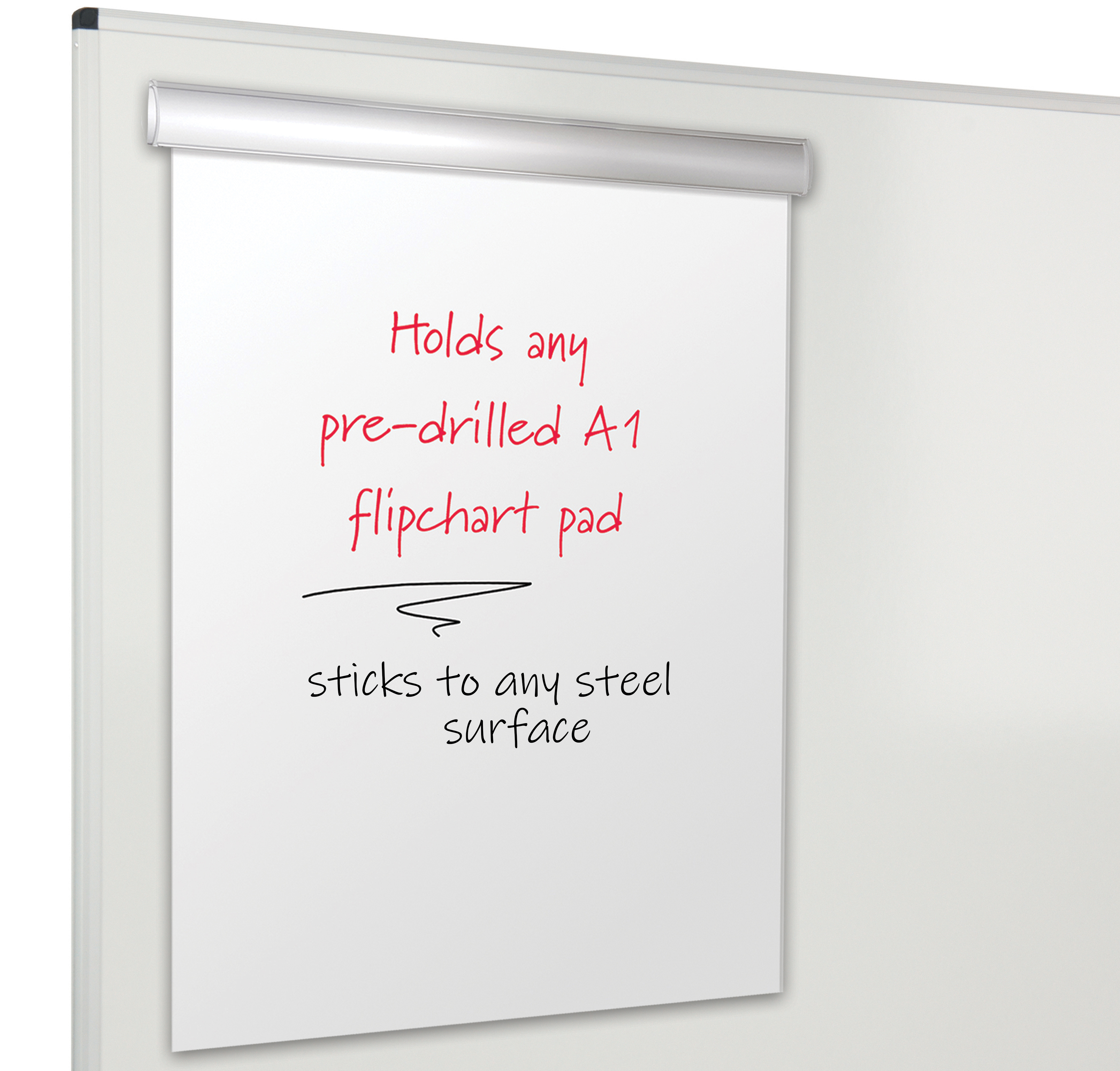 WriteOn® Magnetic Flip Pad Holder