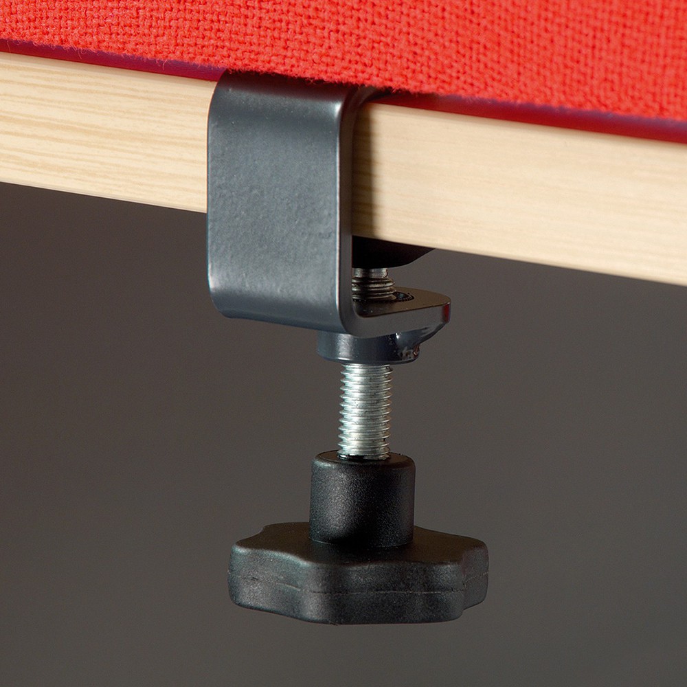 Busyscreen desk clamps