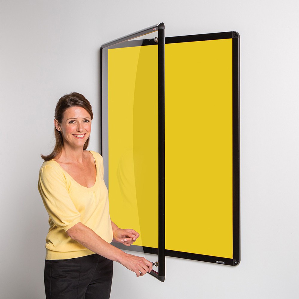 Shield Design Tamperproof Noticeboard