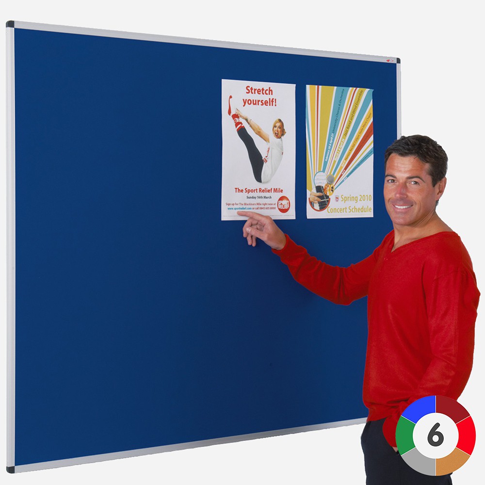 Aluminium Framed  Standard Noticeboards