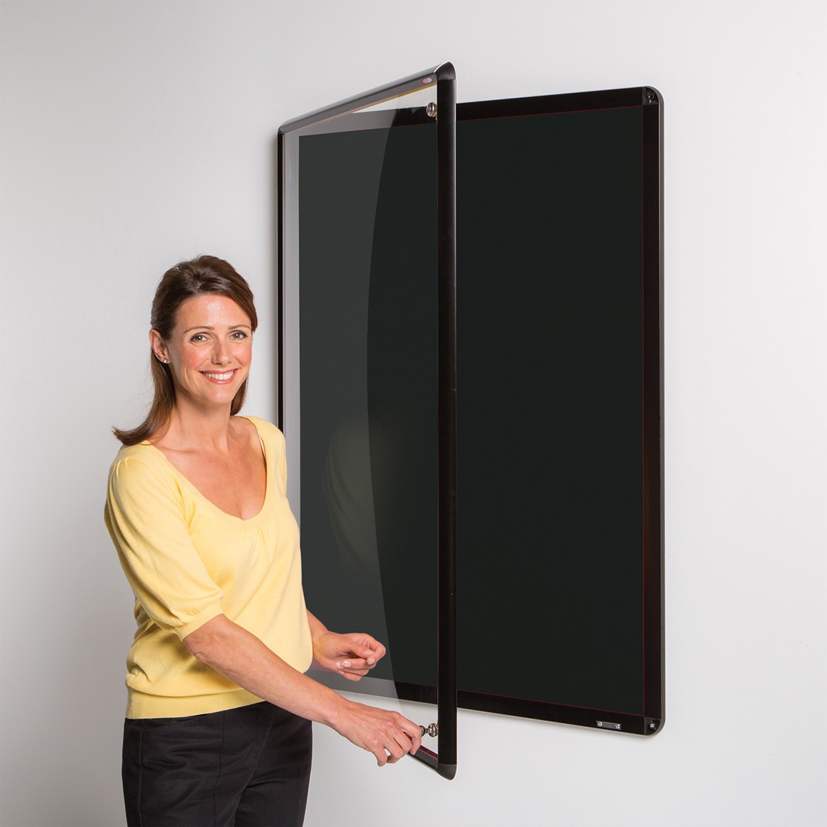 Shield Design Tamperproof Noticeboard