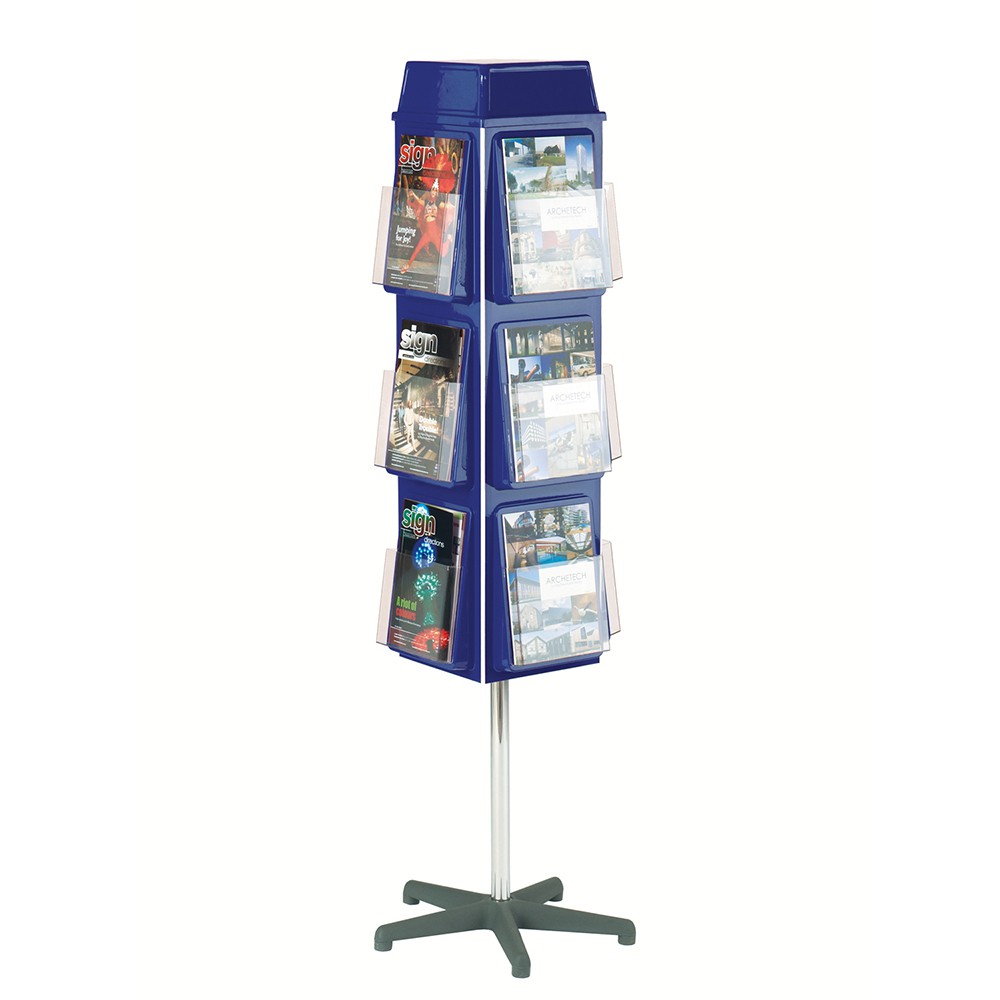 4 Sided Revolving Leaflet Dispenser