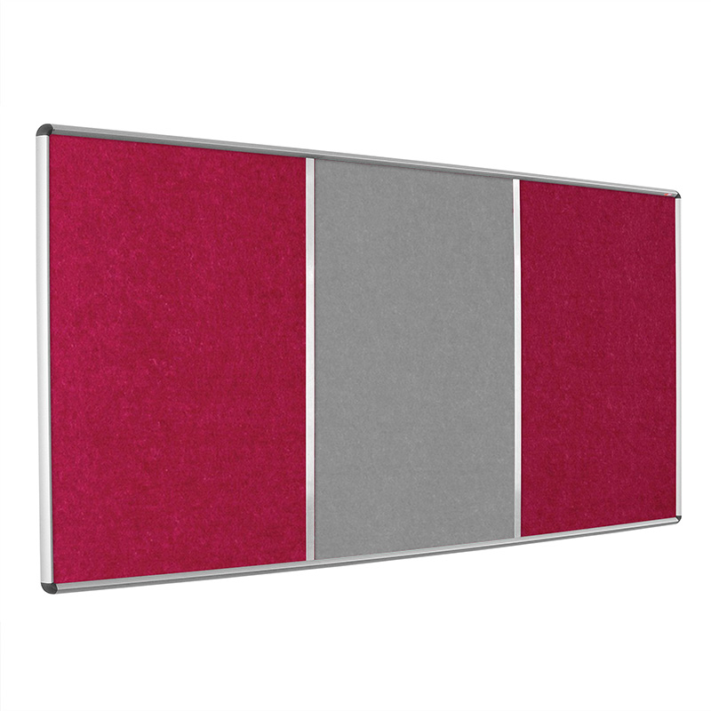 Shield Eco-Colour Multi-Panel Noticeboard 