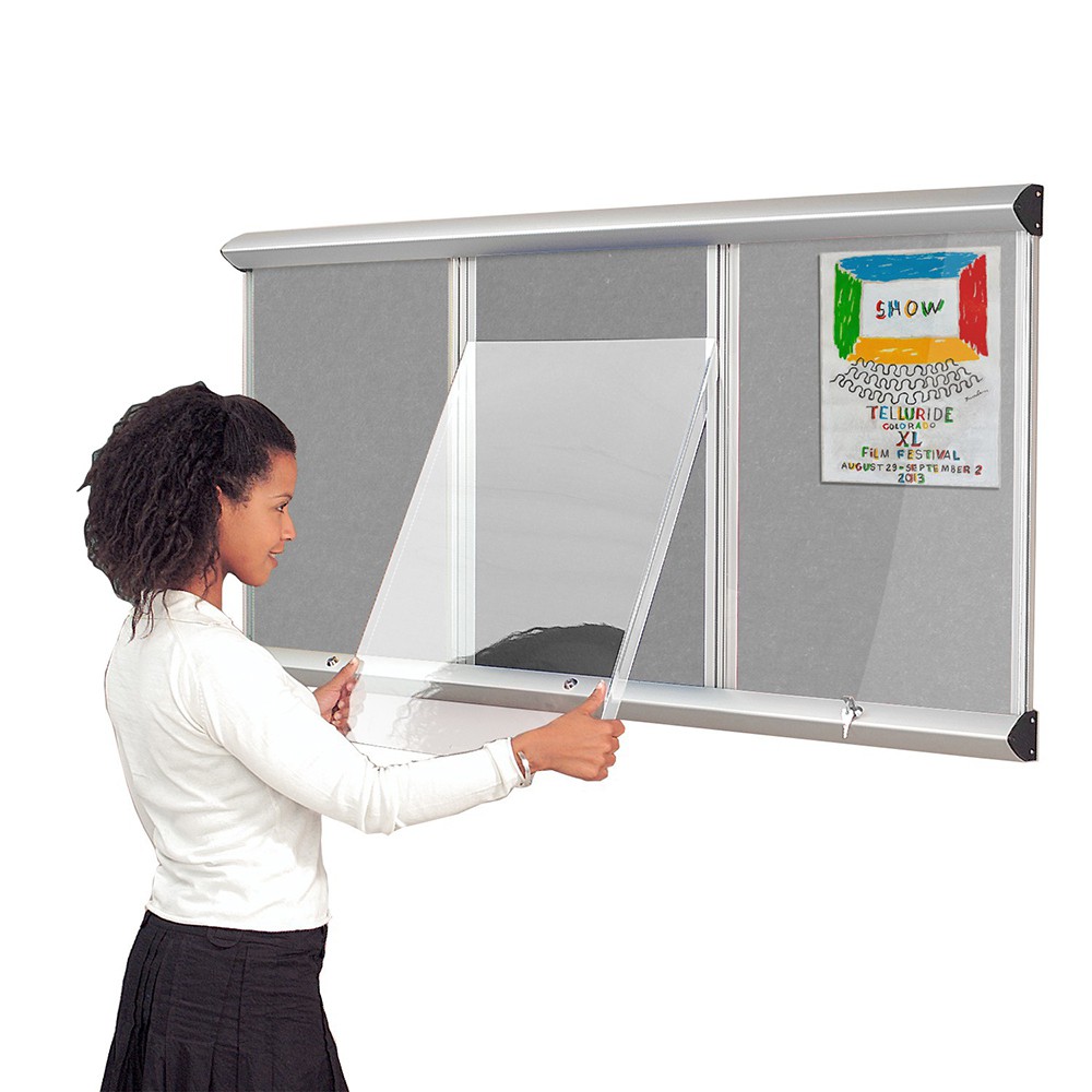 Resist-a-Flame Shield Multi-banked Showcase with Lift-Off Covers