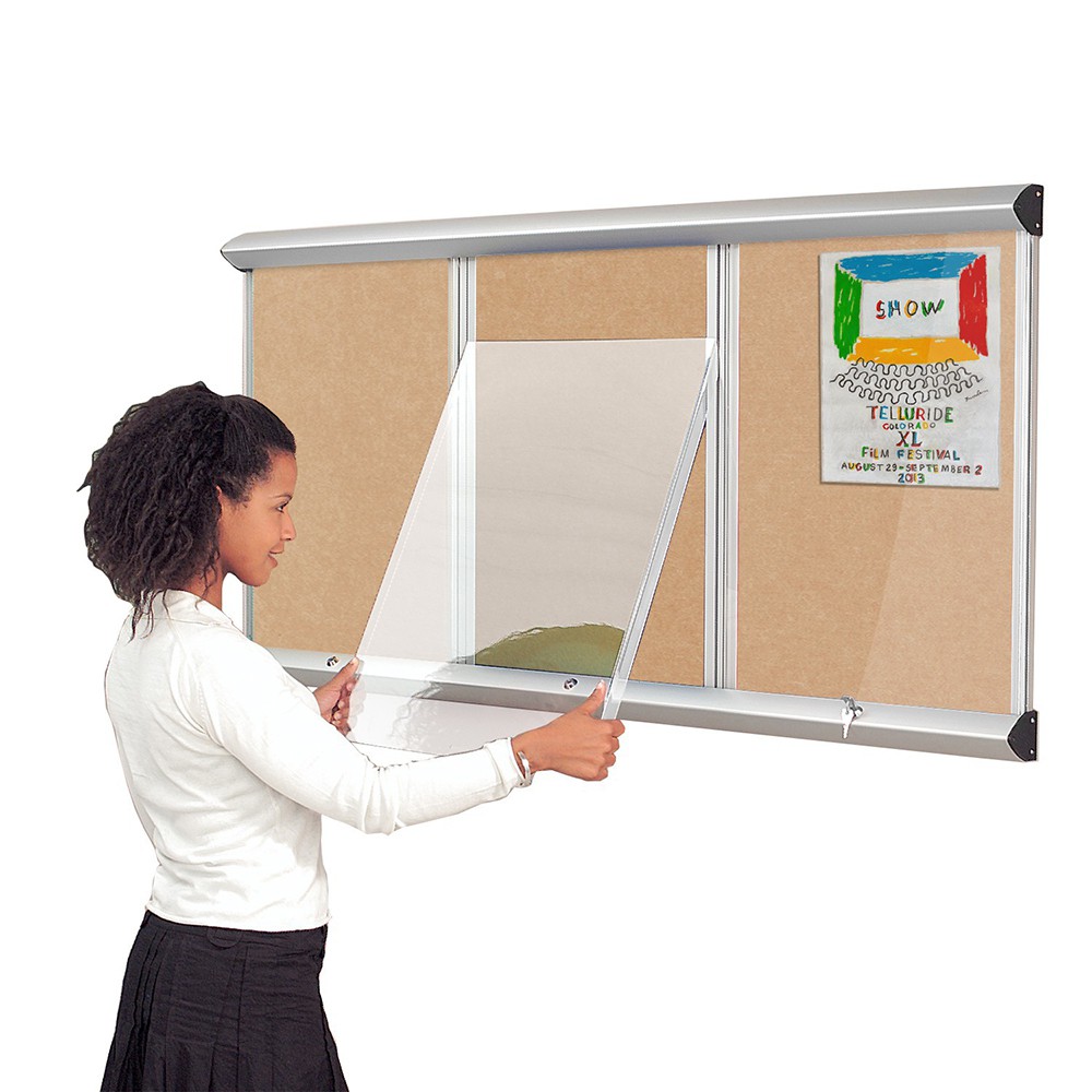 Resist-a-Flame Shield Multi-banked Showcase with Lift-Off Covers
