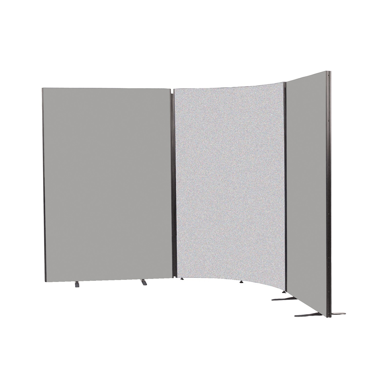 BusyScreen Classic Partition Corner Screen - Woven Cloth