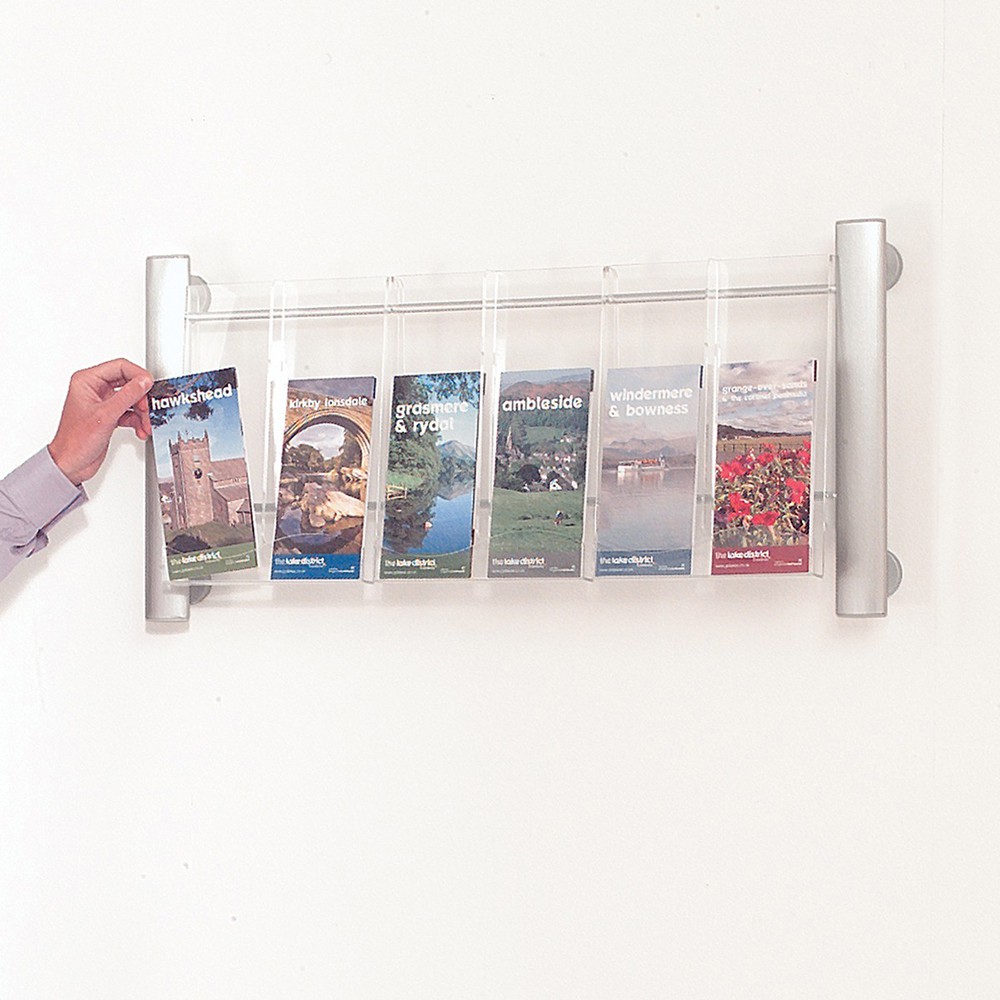 Crest Wall Mounted Leaflet Dispenser