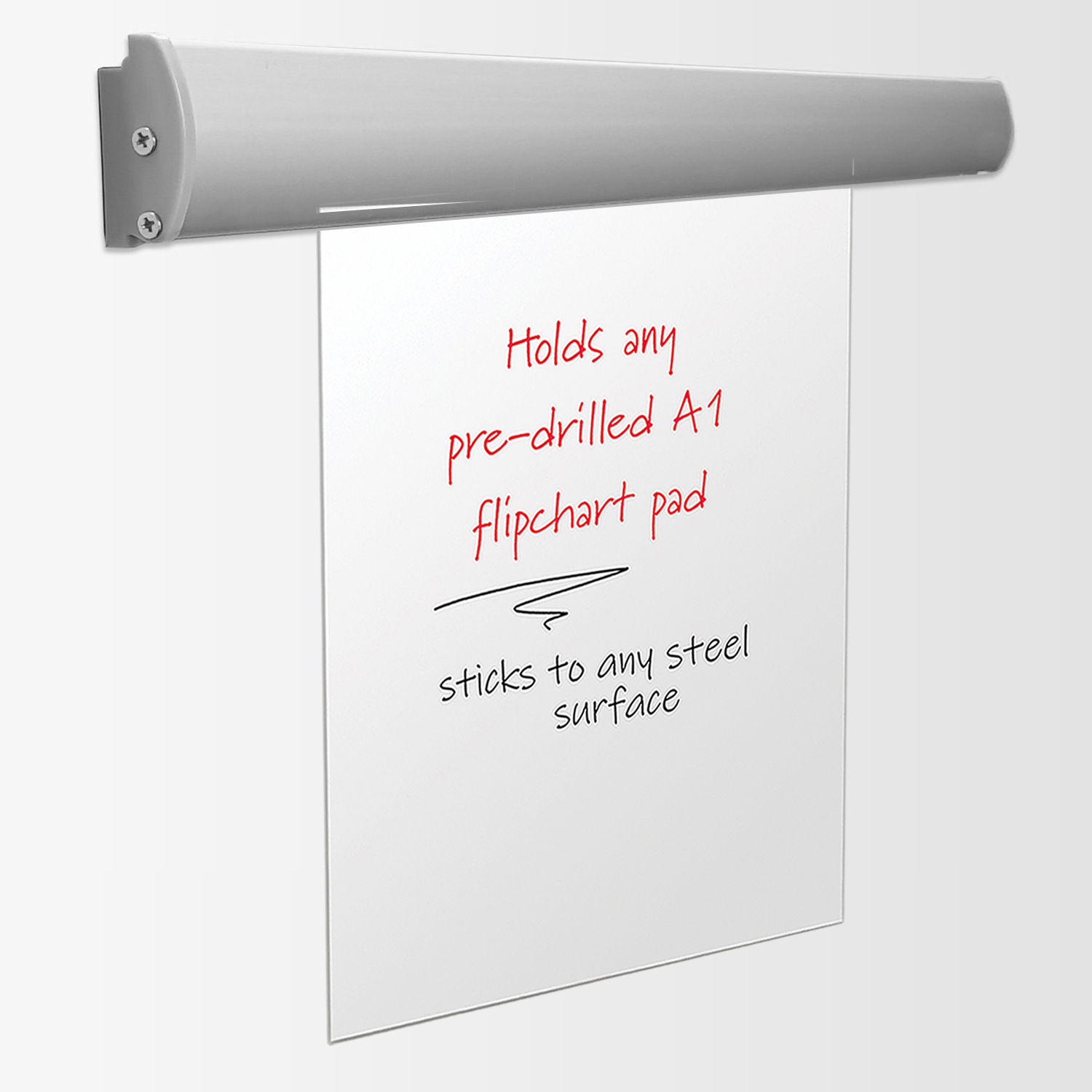 WriteOn® Magnetic Flip Pad Holder