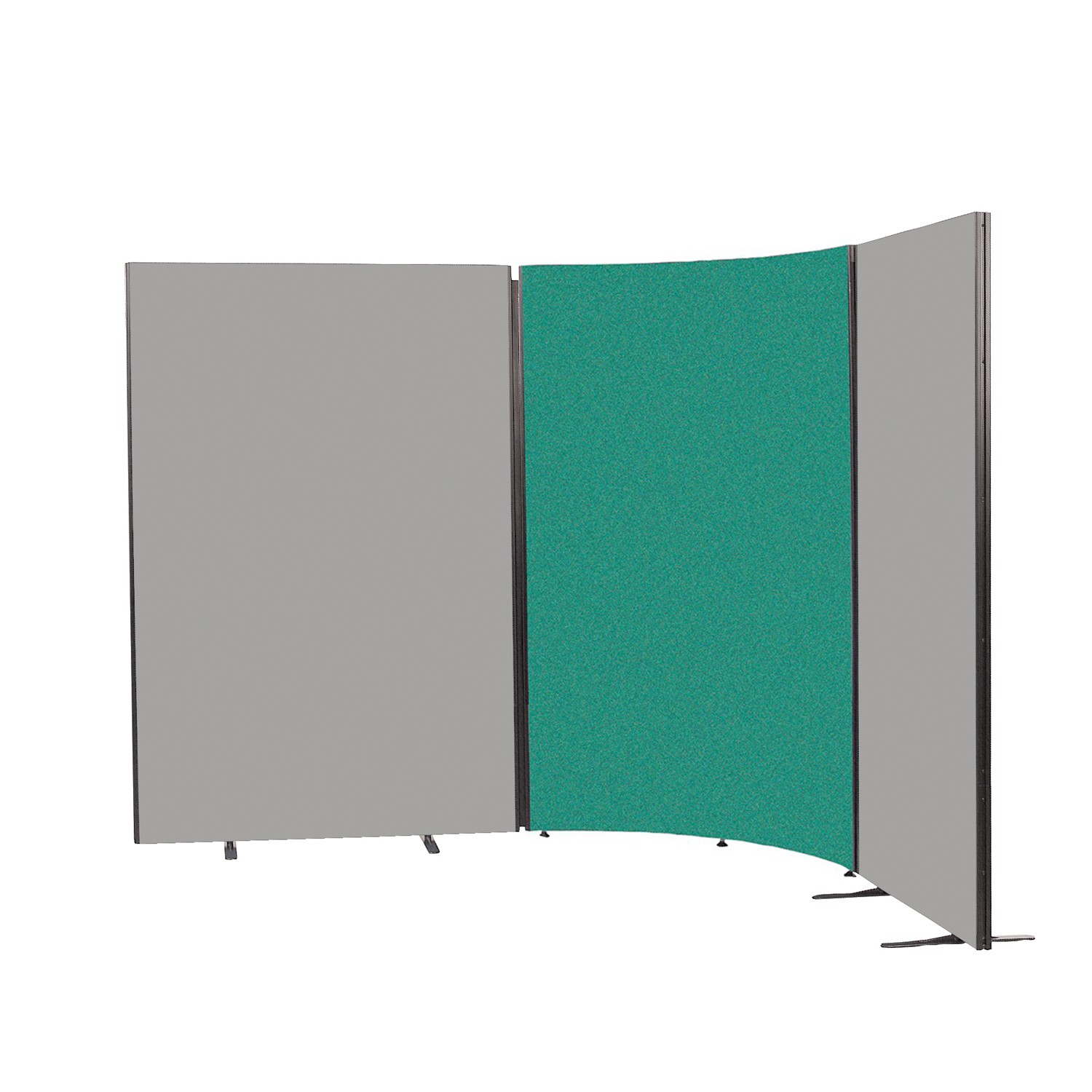 BusyScreen Classic Partition Corner Screen - Woven Cloth
