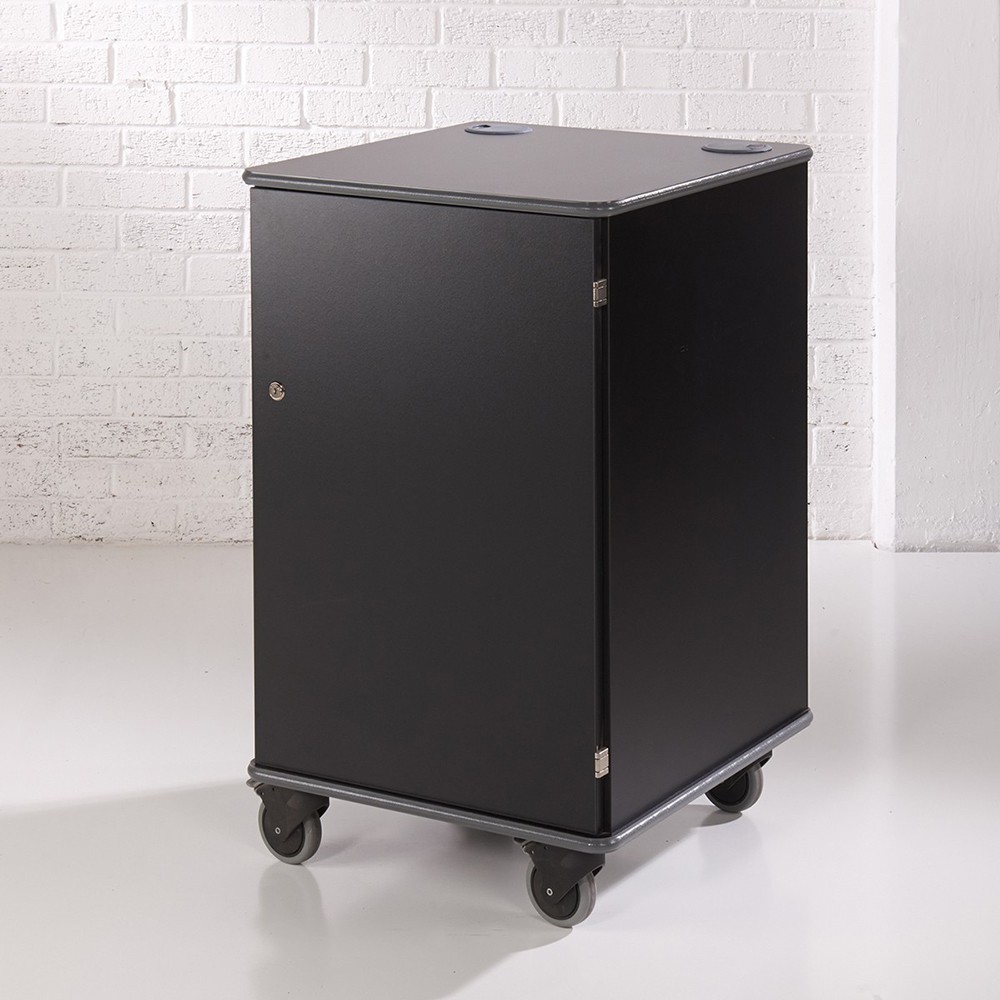 MM100 Coloured mobile multi-media cabinet