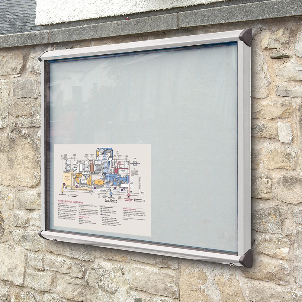Shield Exterior Wall Mounted Showcase Shield Exterior Wall Mounted Showcase