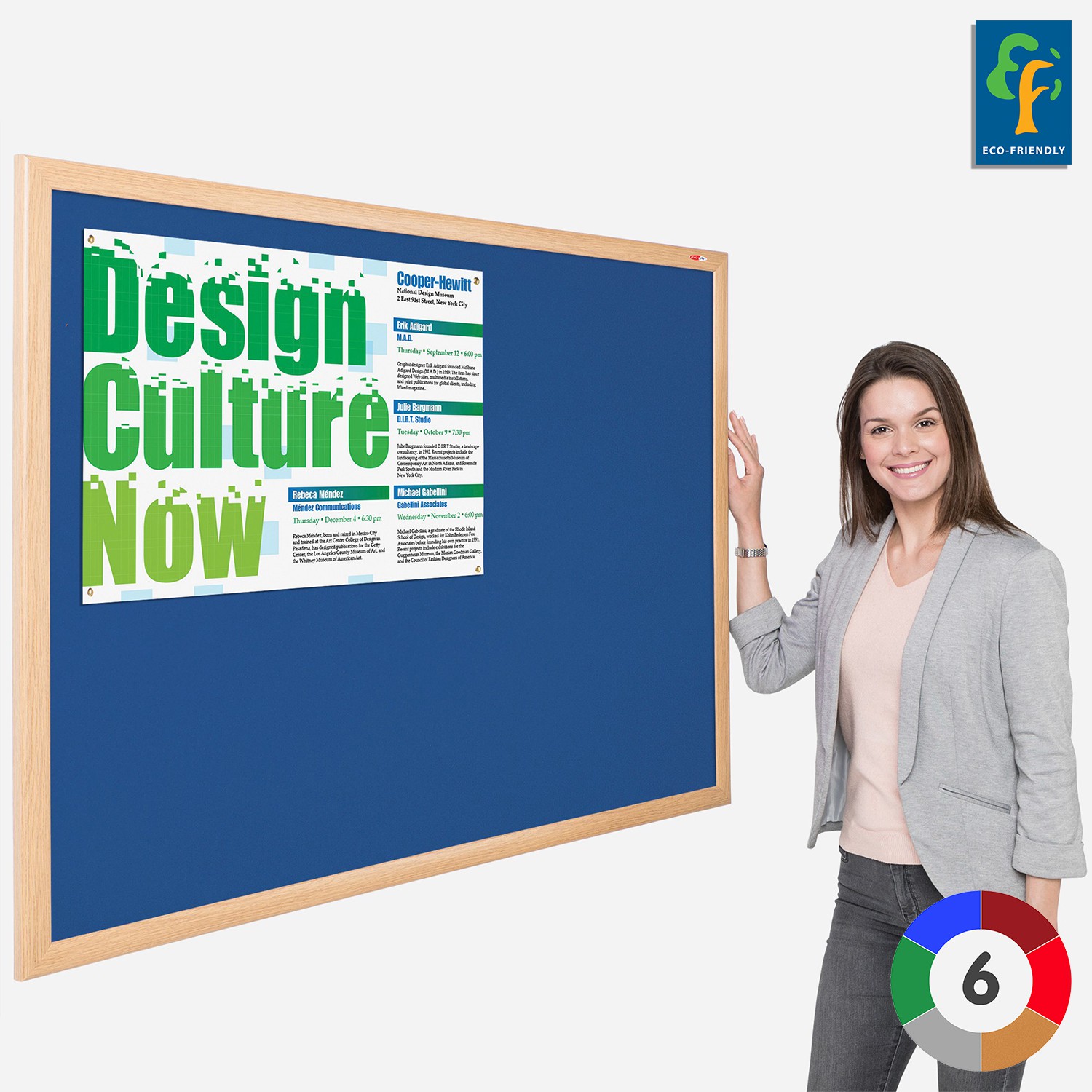 Eco-Friendly Felt Noticeboard