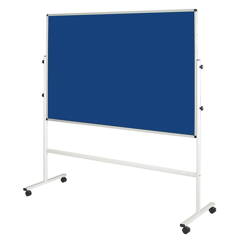 Double Sided Mobile Noticeboard - Felt