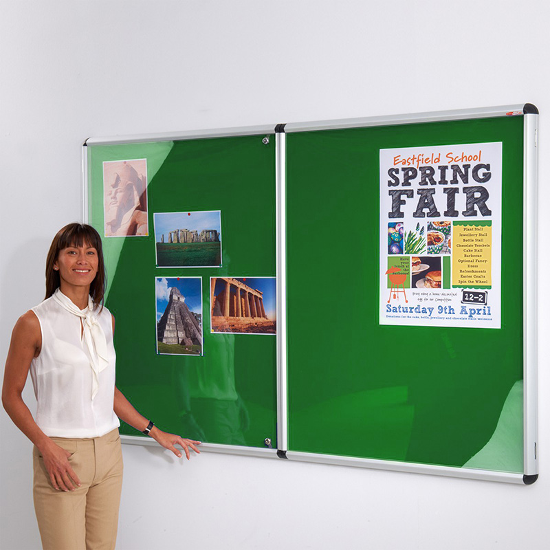 Shield Design Tamperproof Noticeboard