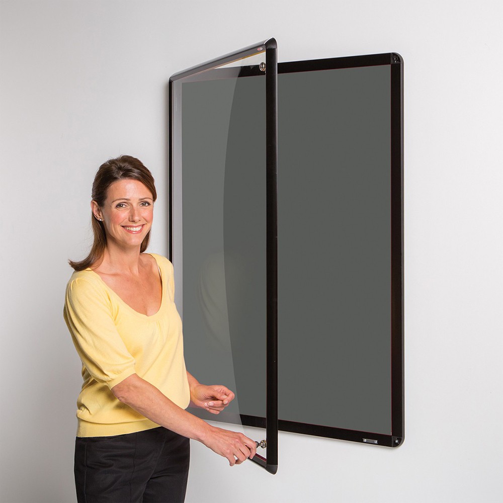 Shield Design Tamperproof Noticeboard