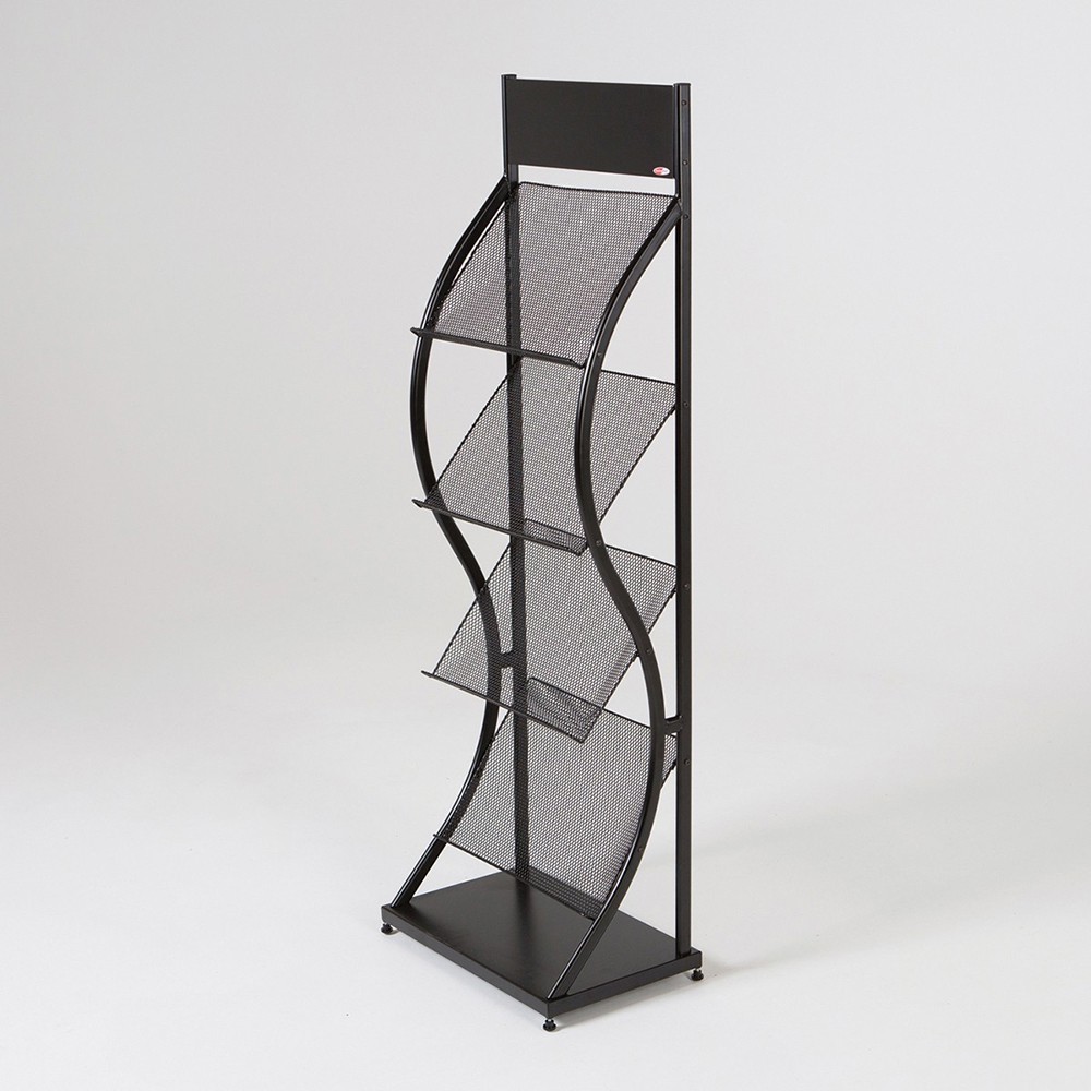 Wave Wider Freestanding Leaflet Dispenser