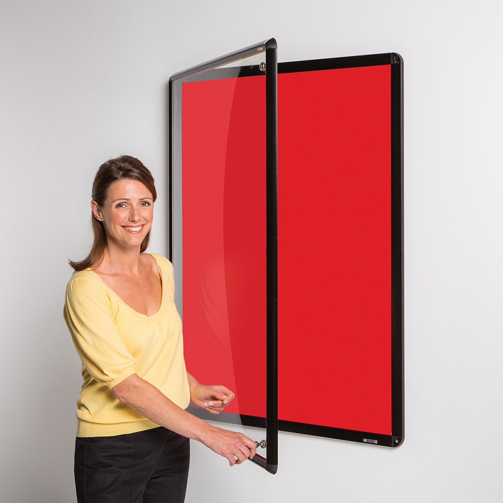 Shield Design Tamperproof Noticeboard