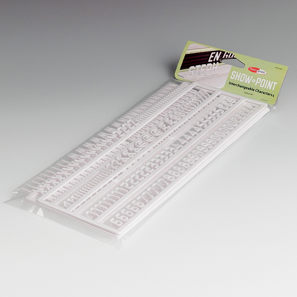 Extra Letters for ShowPoint Door and Desk Module