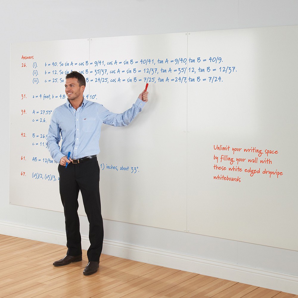 WriteOn® Whiteboard wall