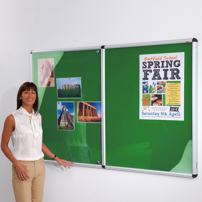 Shield Design Tamperproof Noticeboard