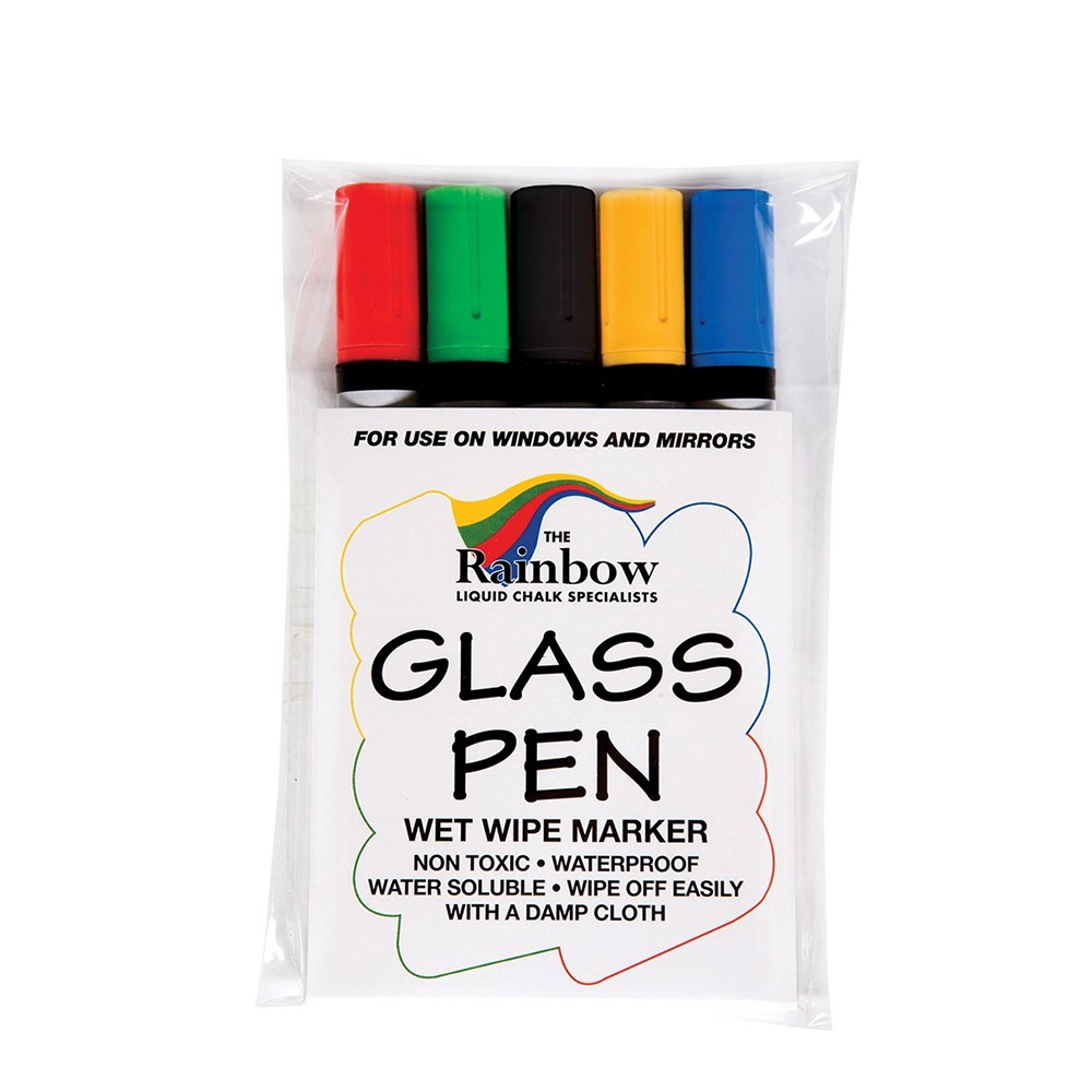 Wetwipe glass and blackboard narrow tip pens 539100