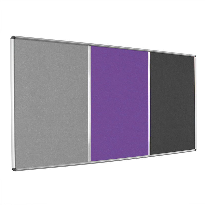 Shield Eco-Colour Multi-Panel Noticeboard 
