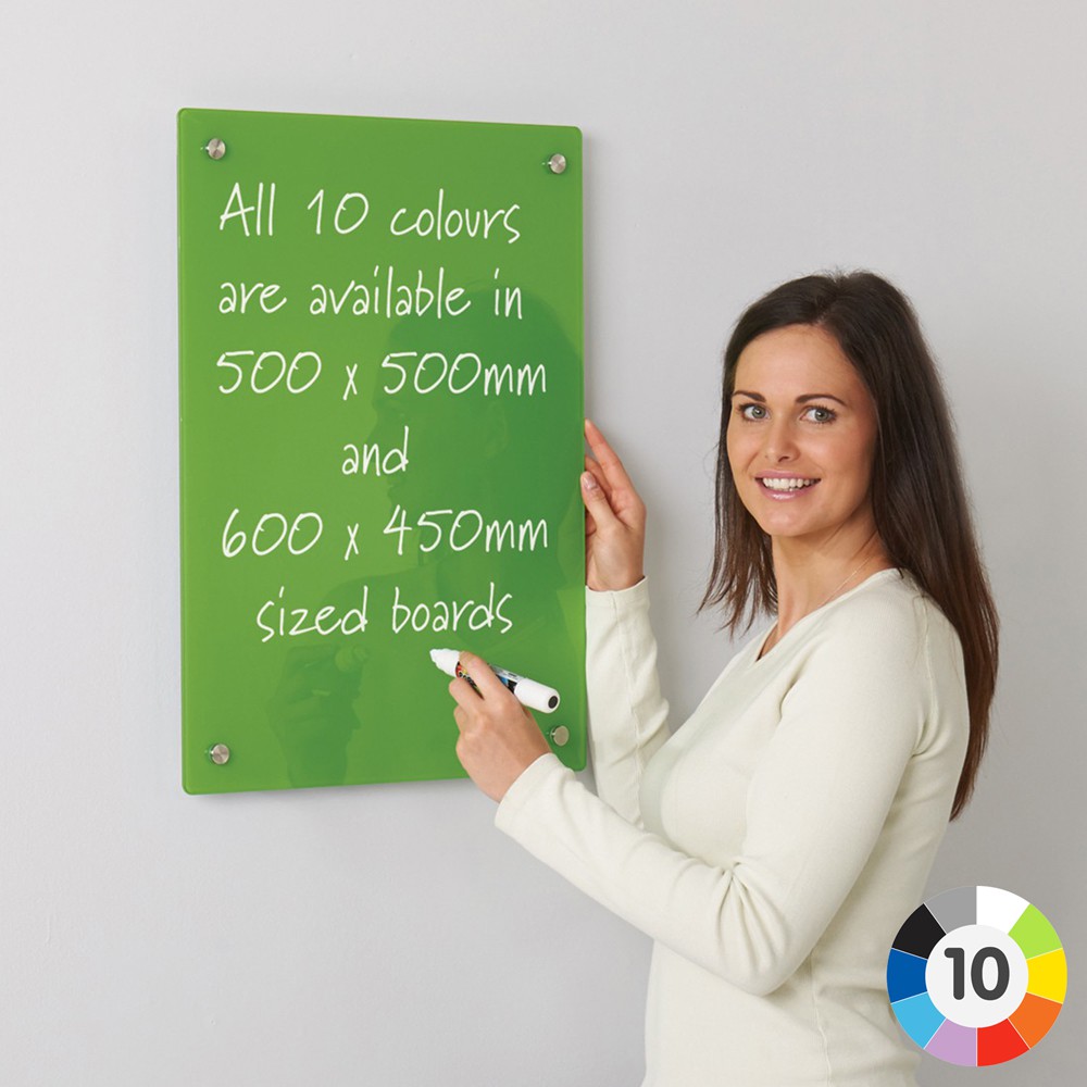 WriteOn® Coloured Glassboards