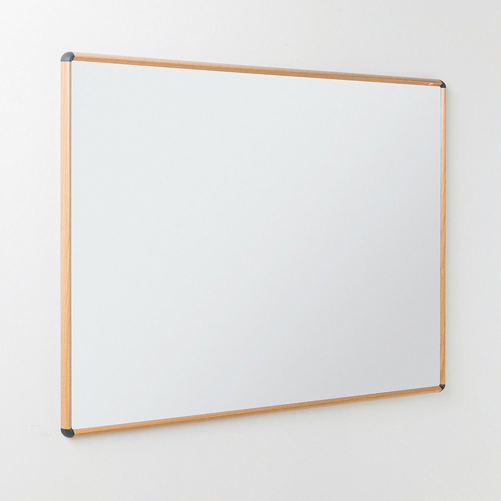 Shield Design Wood Effect Magnetic Whiteboards