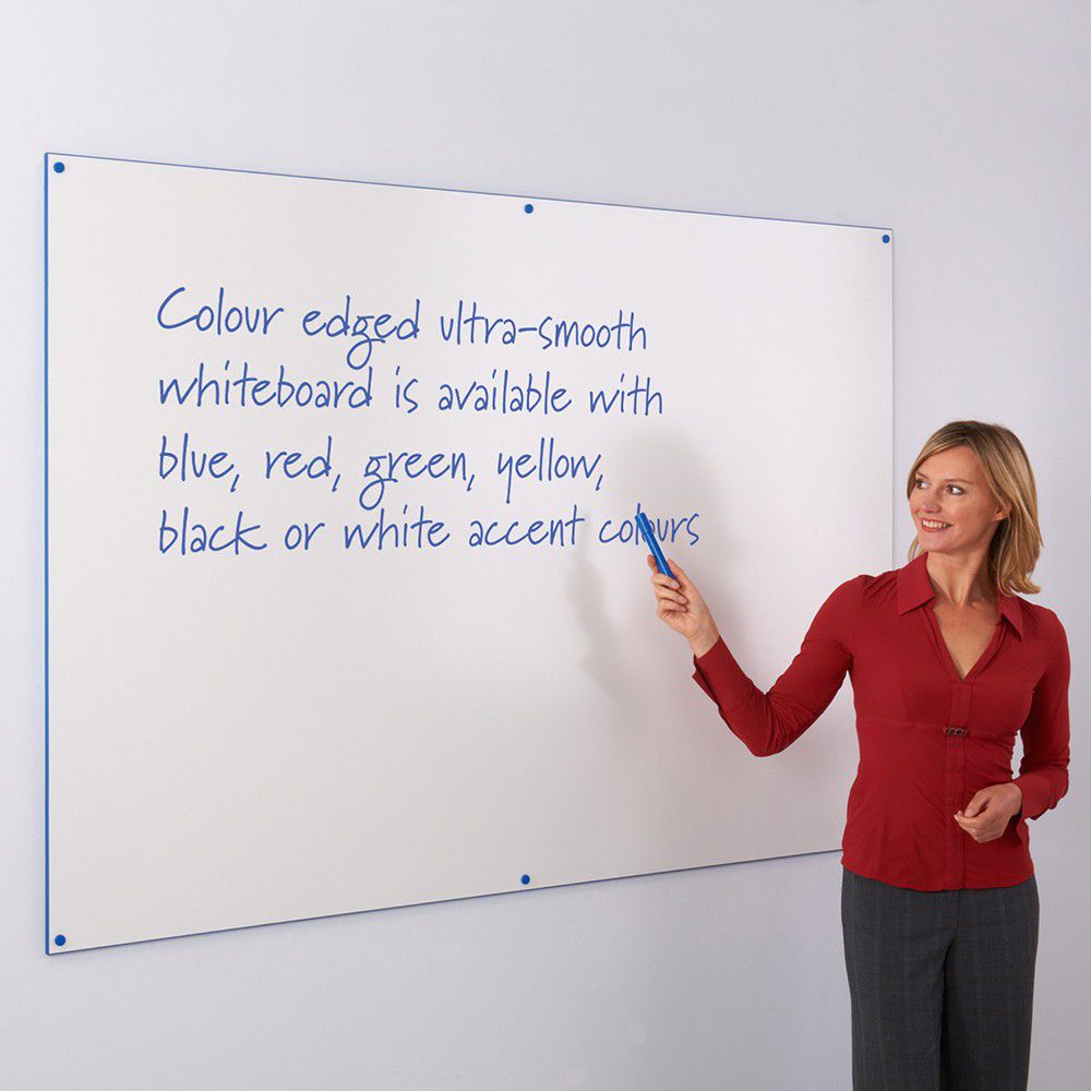 WriteOn Coloured Edge Whiteboard